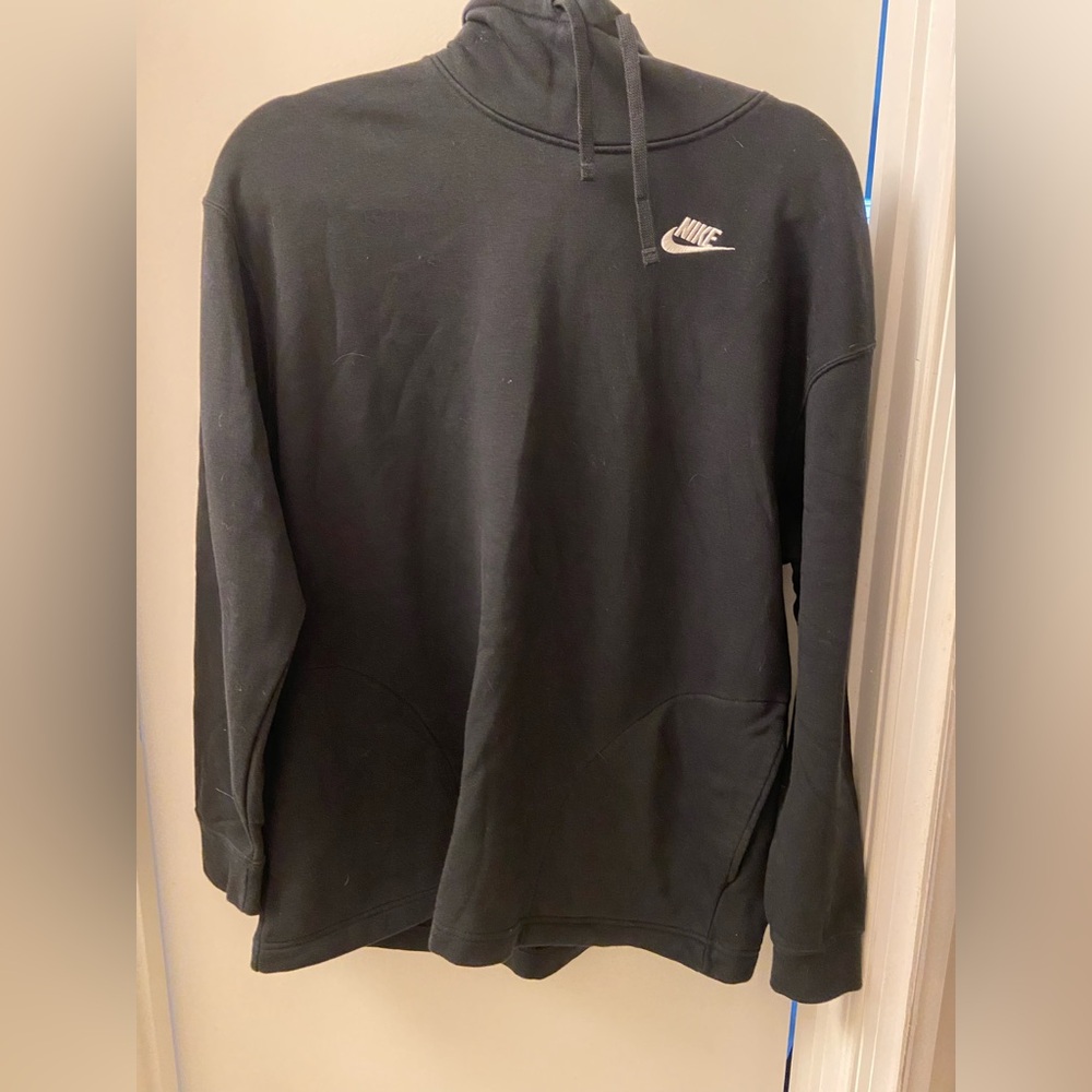 Black Nike cowl neck sweatshirt
